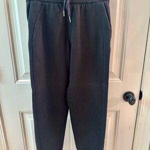 Lululemon Athletica Black Fleece Joggers